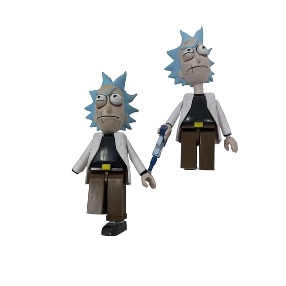 Rick and Morty Mcfarlane Toys Mini Figure‎ Lot, Evil Rick INCOMPLETE - Picture 5 of 9